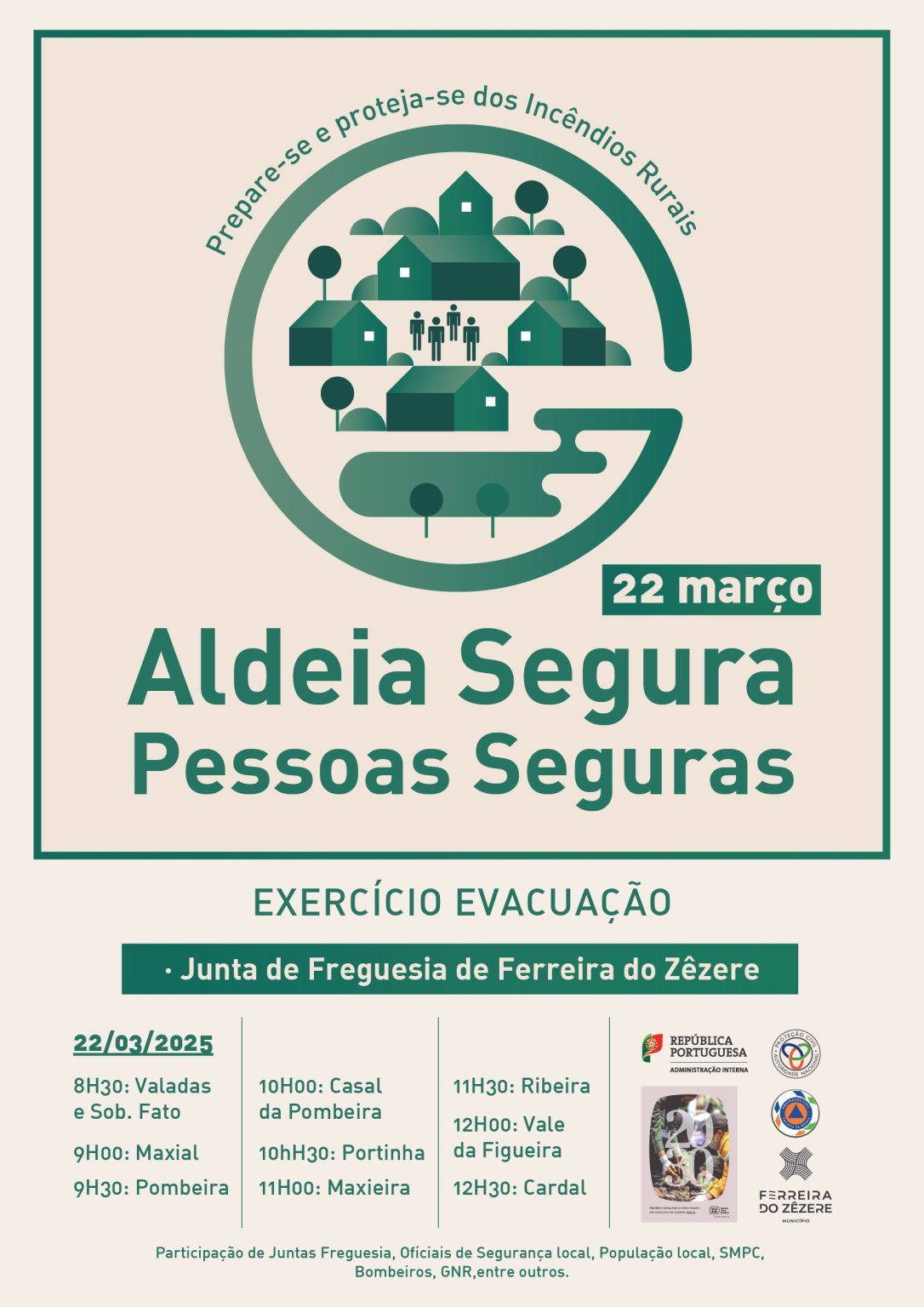 Aldeia segura, pessoas seguras 2025 – Junta de Freguesia de Ferreira do ...